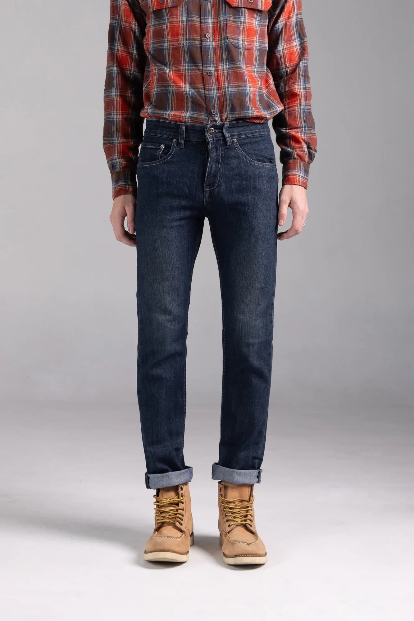 Jack Russel - Men Jeans - Klassik J-1101 Slim Fit Midnight Blue