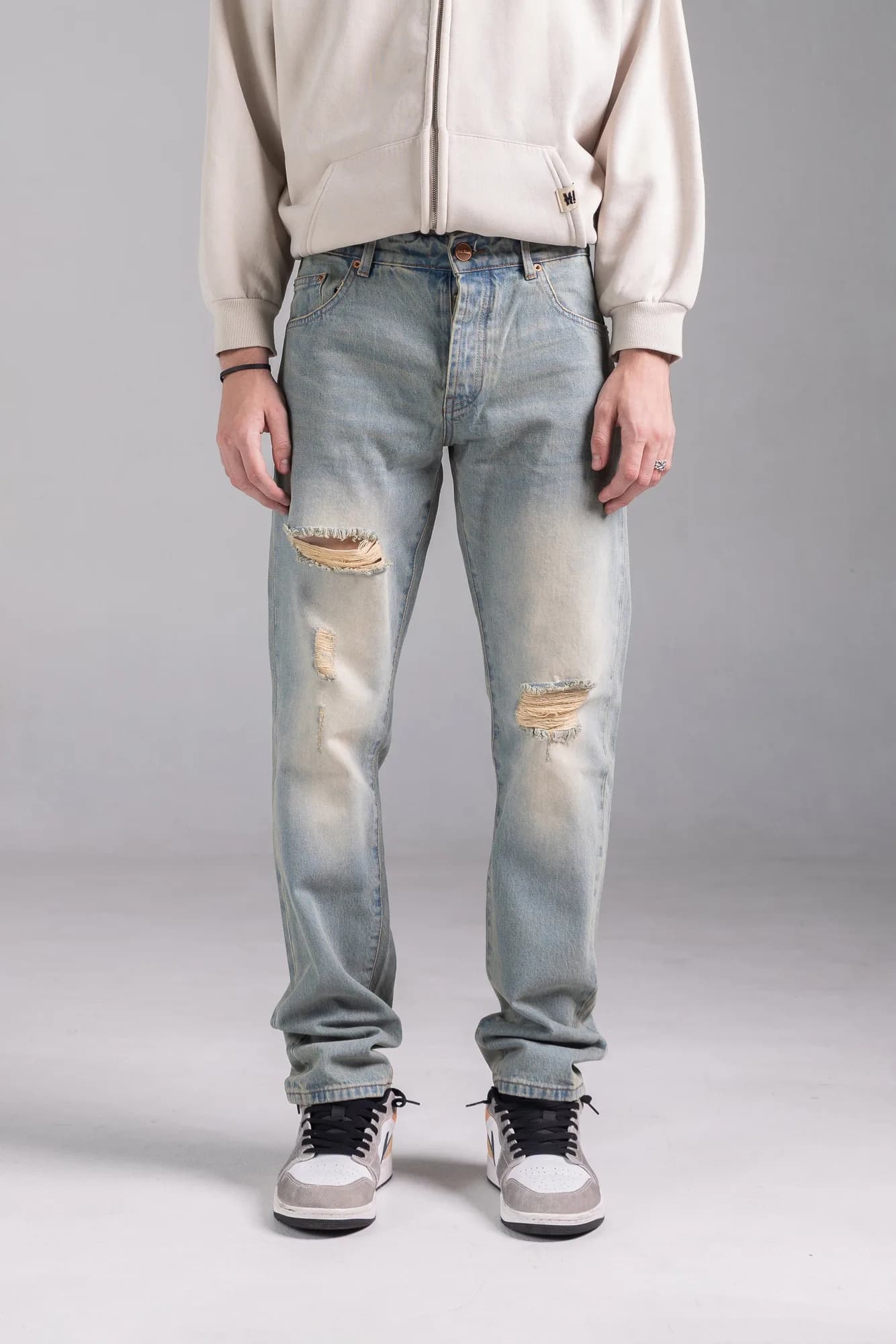 Jack Russel - Men Jeans - Handwerk J-BOB Slim Fit Acid Rust Spray